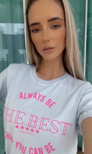 T-Shirt The Best- Azul Candy